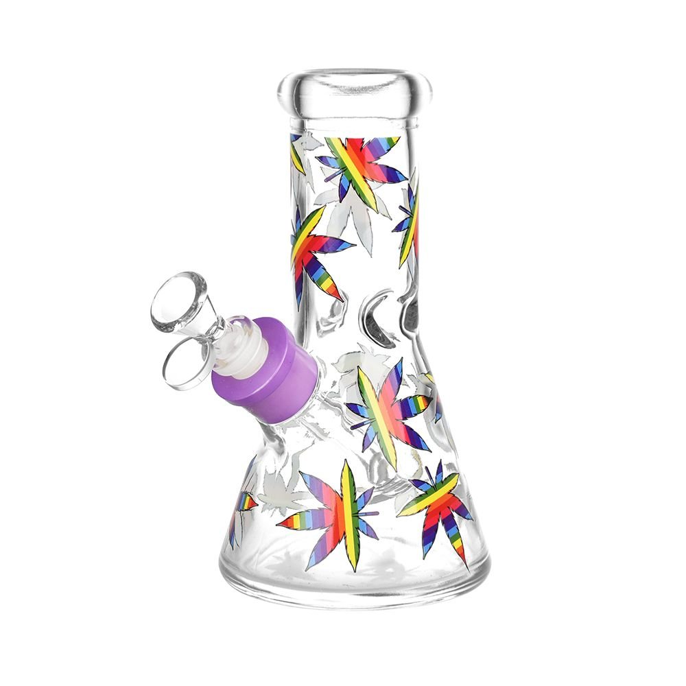 420 Celebration Glass Beaker Bong - Glasss Station