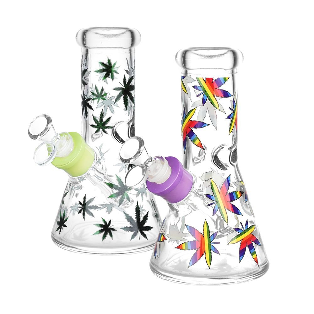 420 Celebration Glass Beaker Bong - Glasss Station