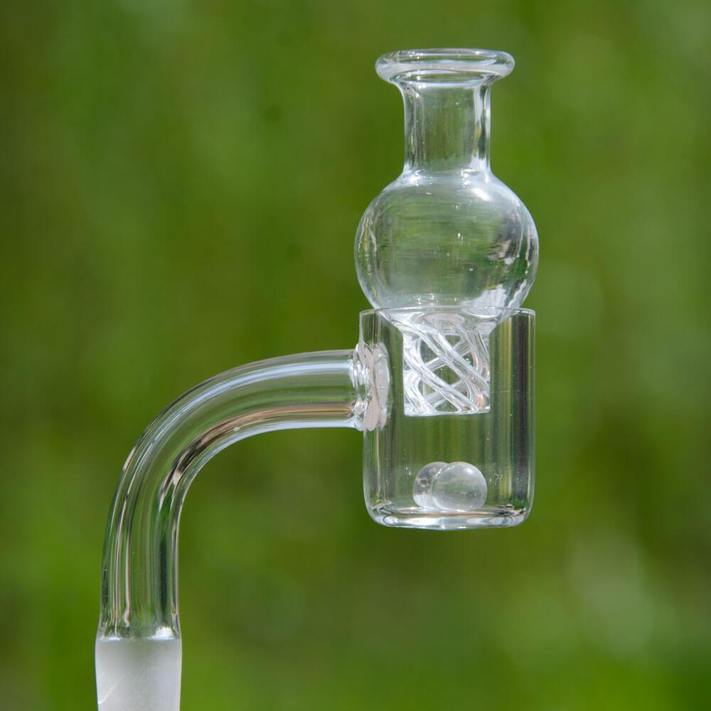 Calibear Glass Riptide Carb Cap - Glasss Station