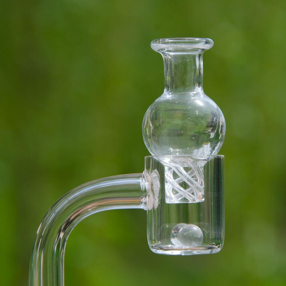 Calibear Glass Riptide Carb Cap - Glasss Station