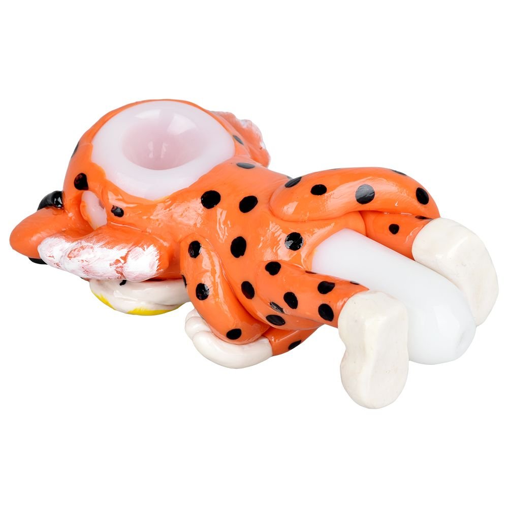 Cheezy Cheetah Hand Pipe - Glasss Station