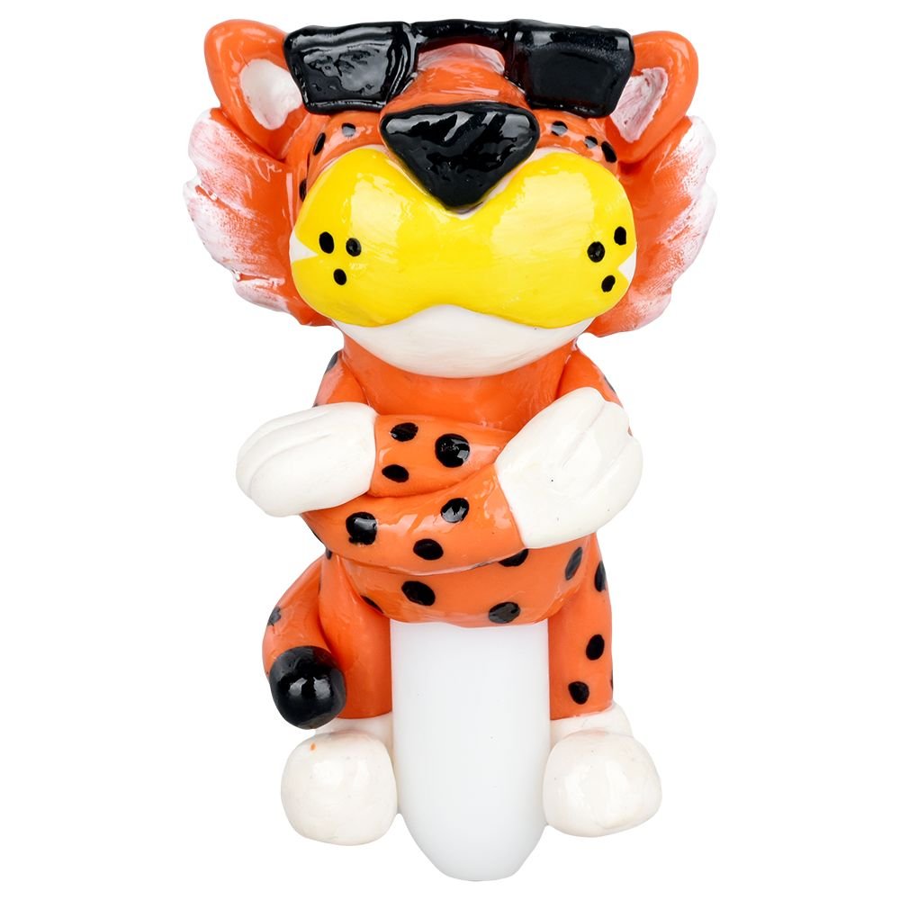 Cheezy Cheetah Hand Pipe - Glasss Station