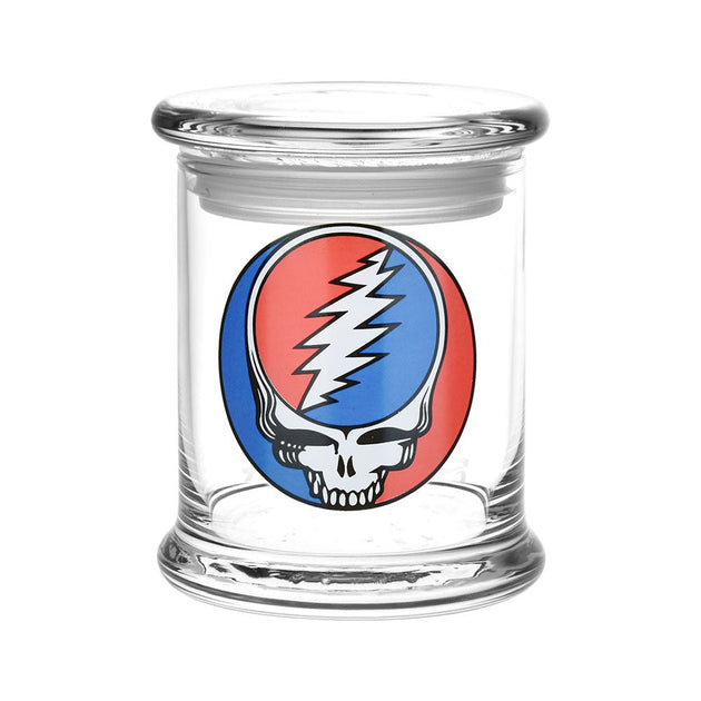 Grateful Dead x Pulsar Pop Top Jar - Steal Your Face - Glasss Station