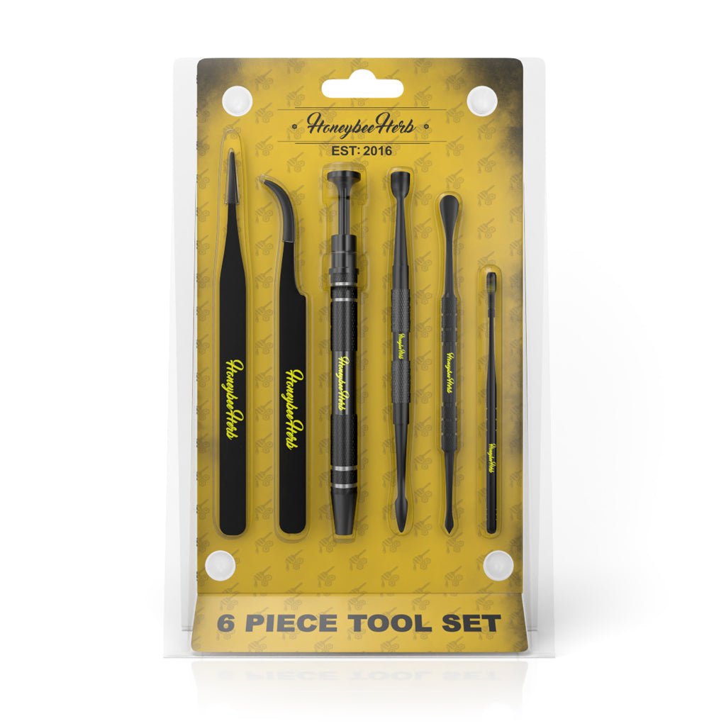 Honeybee Herb 6 Piece Tool Set - Glasss Station