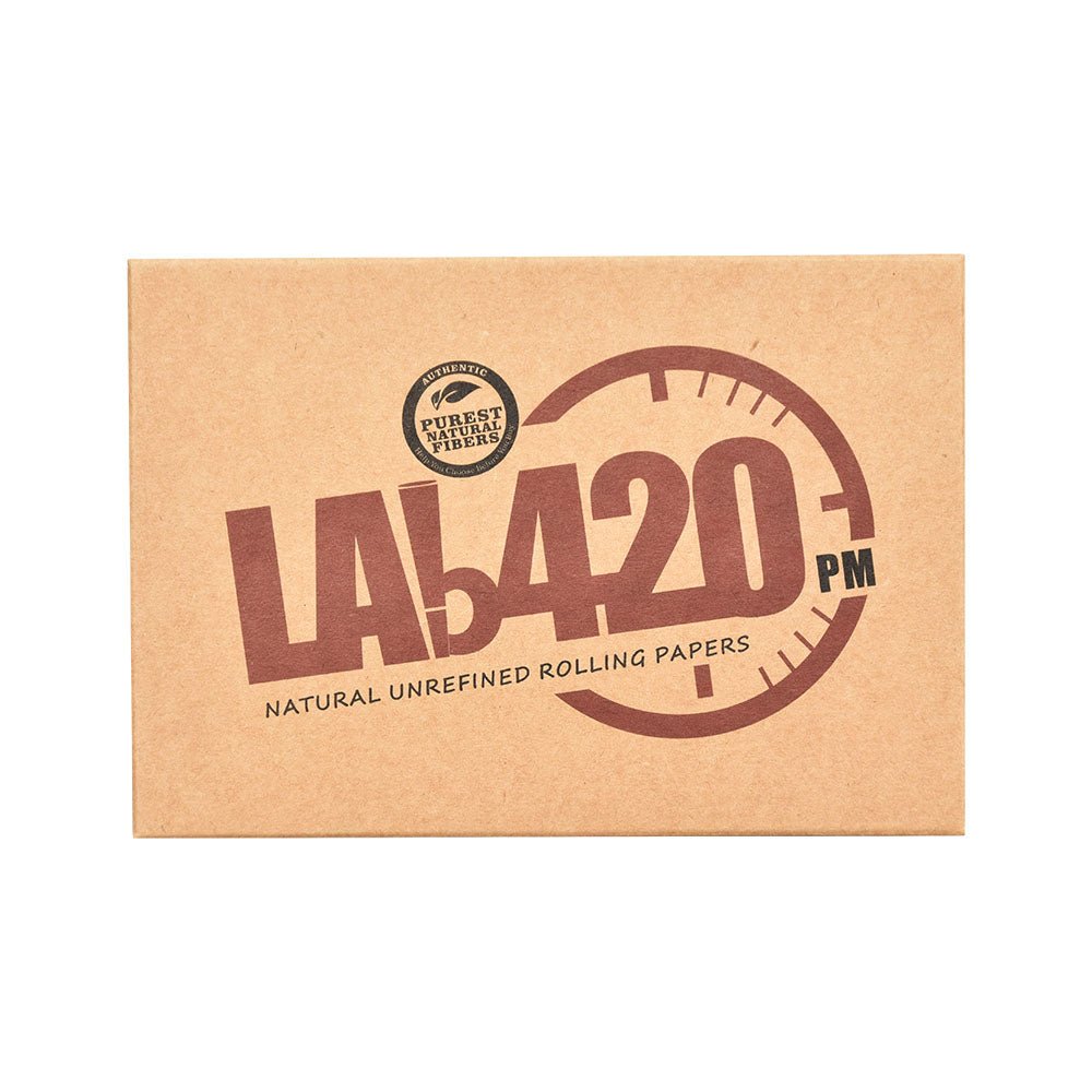 LAb420 Portable Rolling Tray w/ Tray Brush - Glasss Station