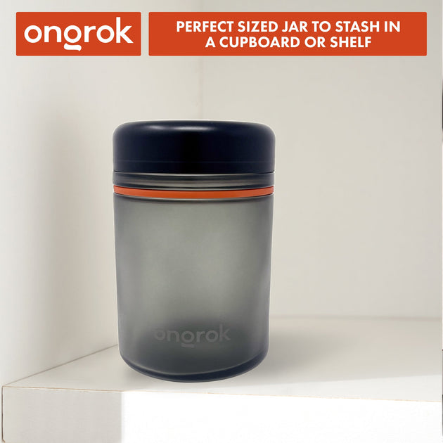 Ongrok 1000ml Child Resistant Storage Jar - Glasss Station