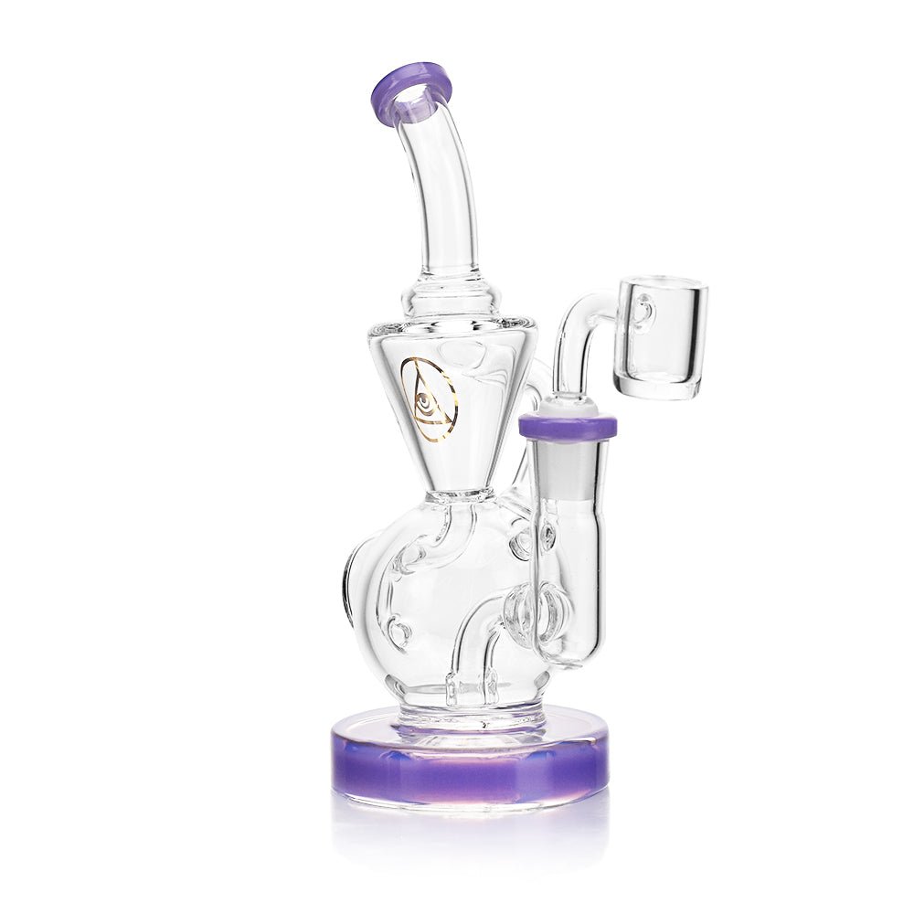 Ritual Smoke Air Bender Bubble-Cycler Rig Slime Purple - Glasss Station