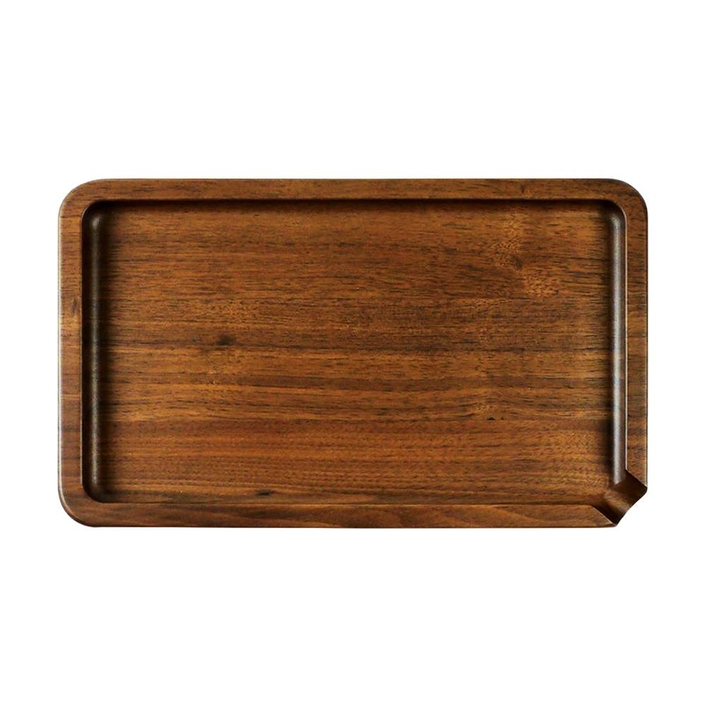 RYOT Walnut Wood Rolling Tray - Glasss Station