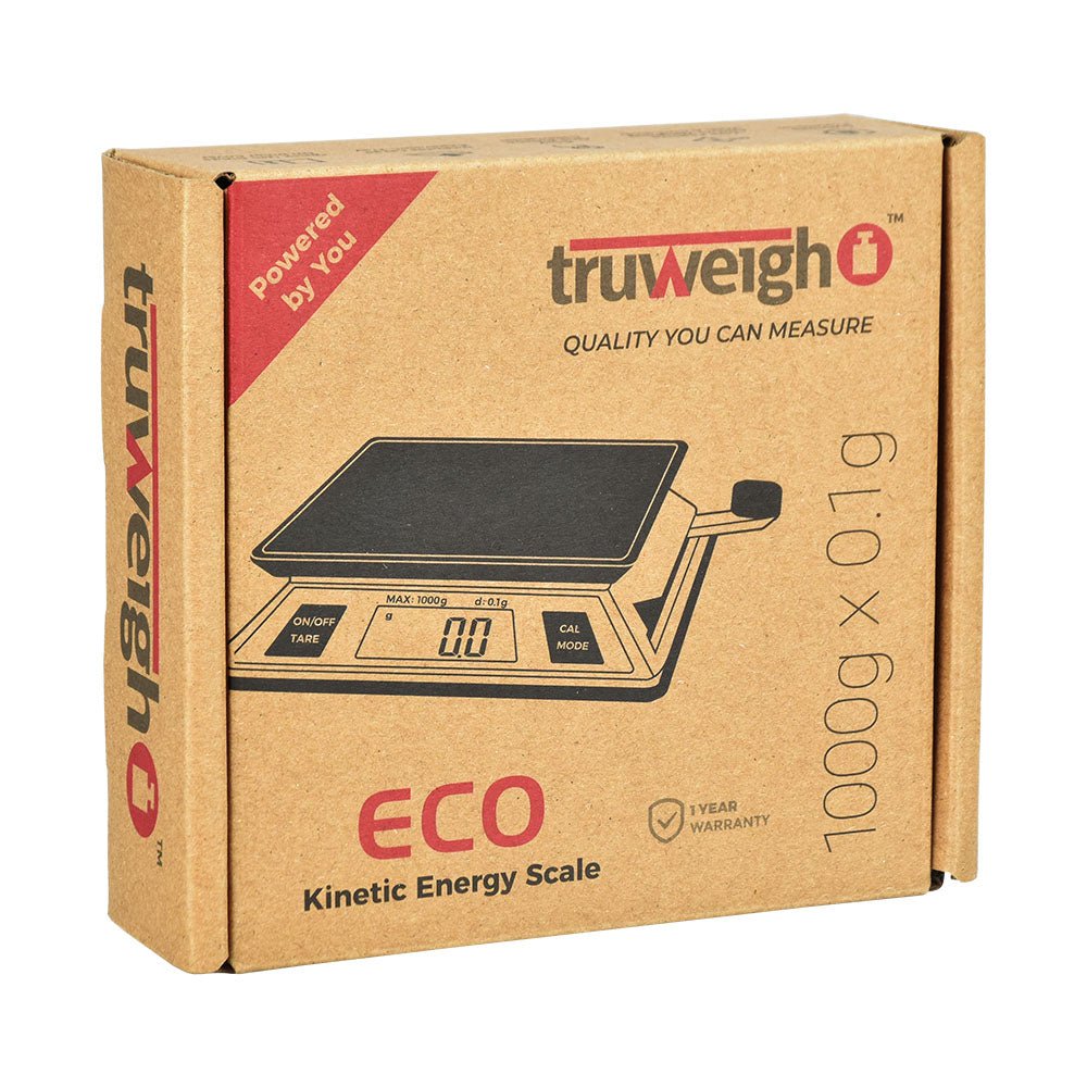 Truweigh ECO Kinetic Energy Mini Scale - Glasss Station