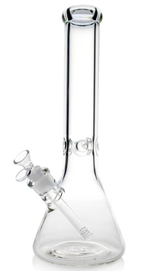 1Stop Glass 12" Thick Glass Beaker Bong - Glasss Station