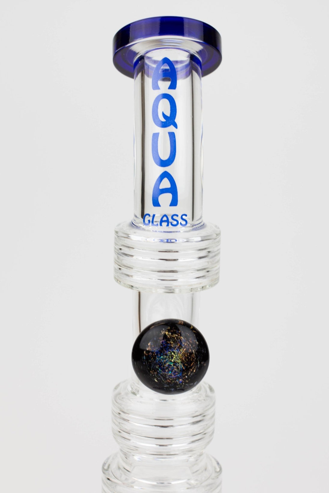 AQUA Glass 13" 7mm 2-in-1 Bong/Rig - Glasss Station