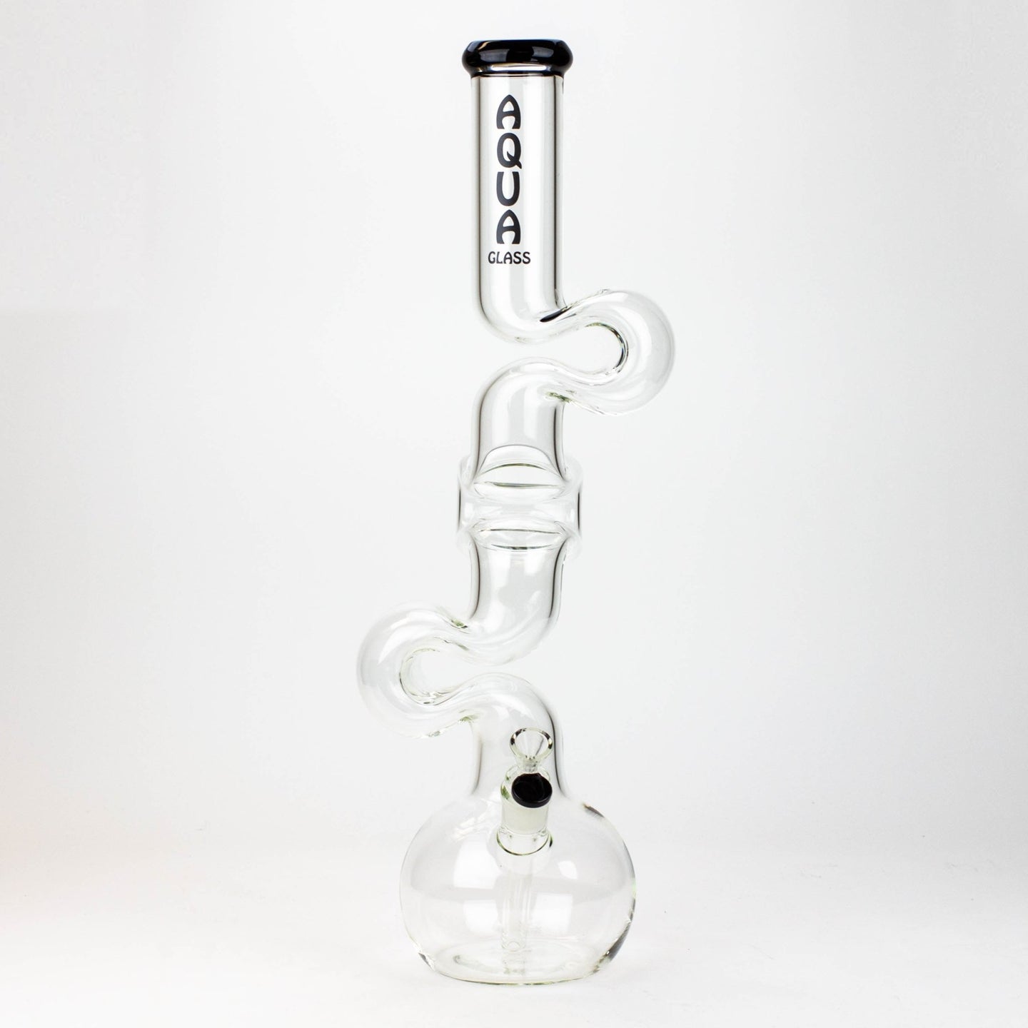 AQUA Glass 20" Kink Zong Bong - Glasss Station