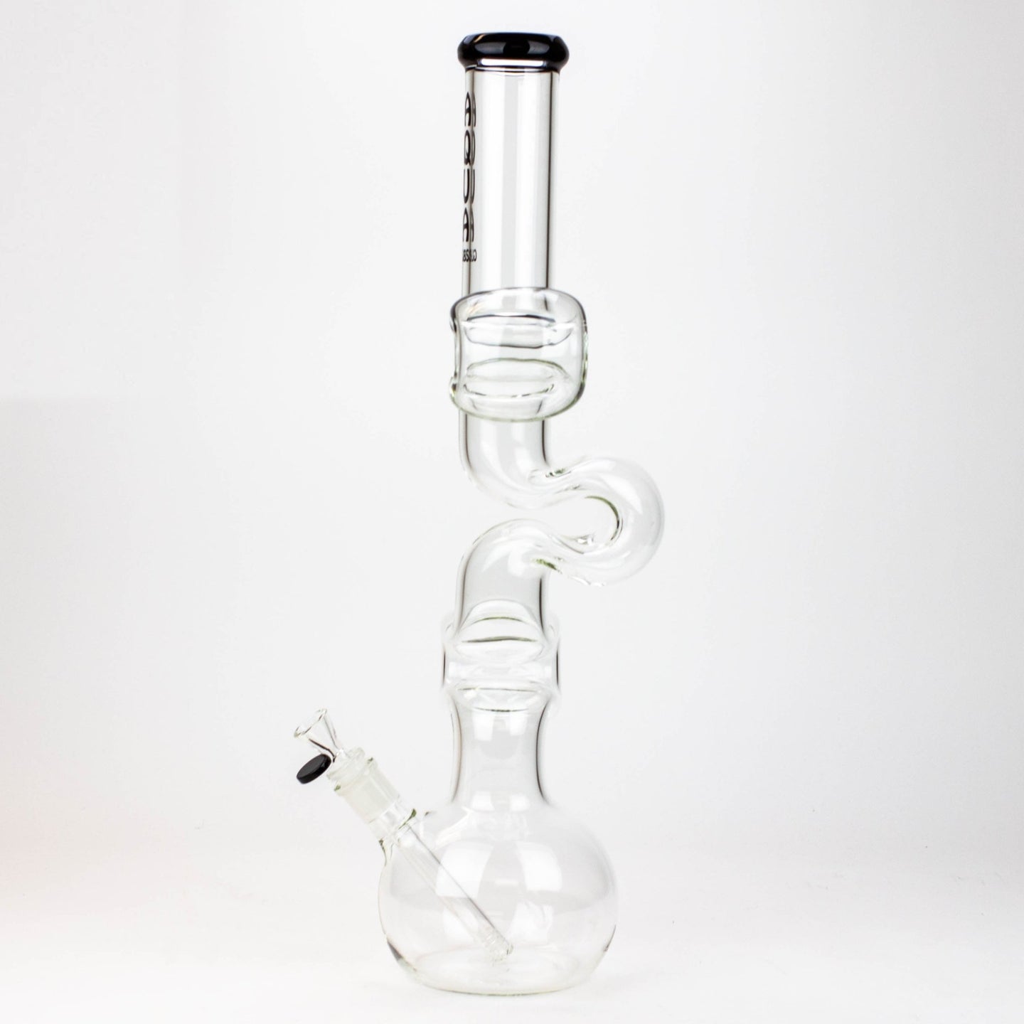 AQUA Glass 20" Kink Zong Bong - Glasss Station