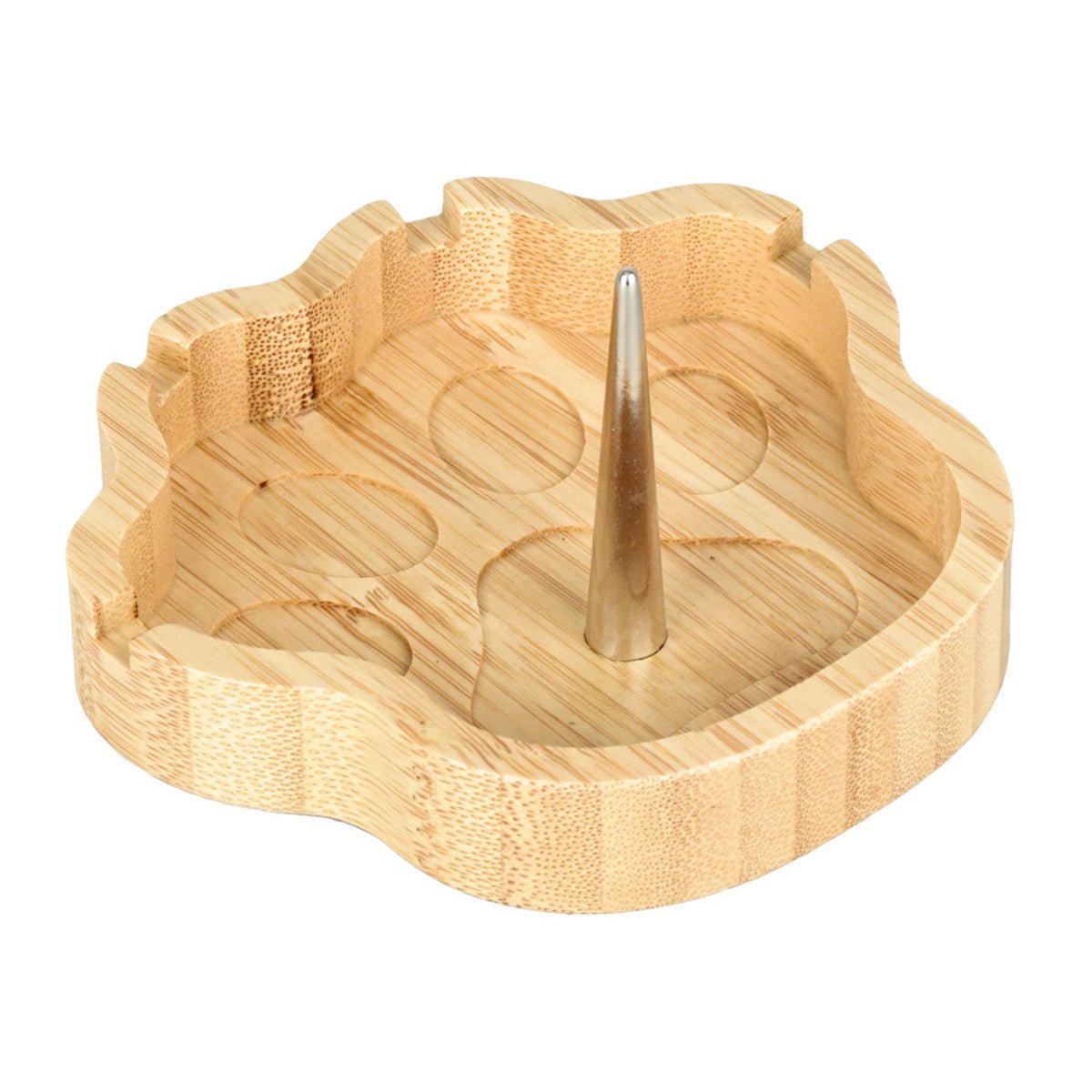 Bamboo Dog Paw Spiked Ashtray - Glasss Station