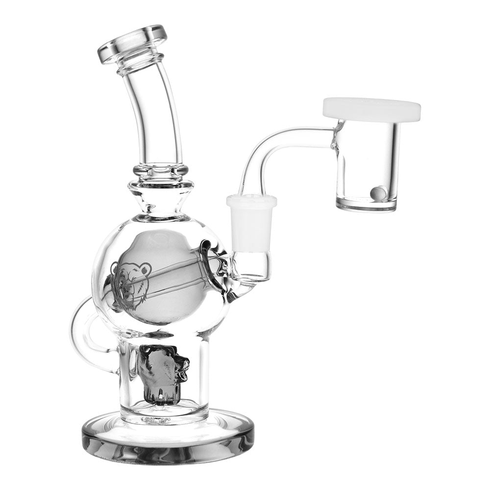 Bear Quartz BQ 7" Sphere Dab Rig Box Set - Glasss Station