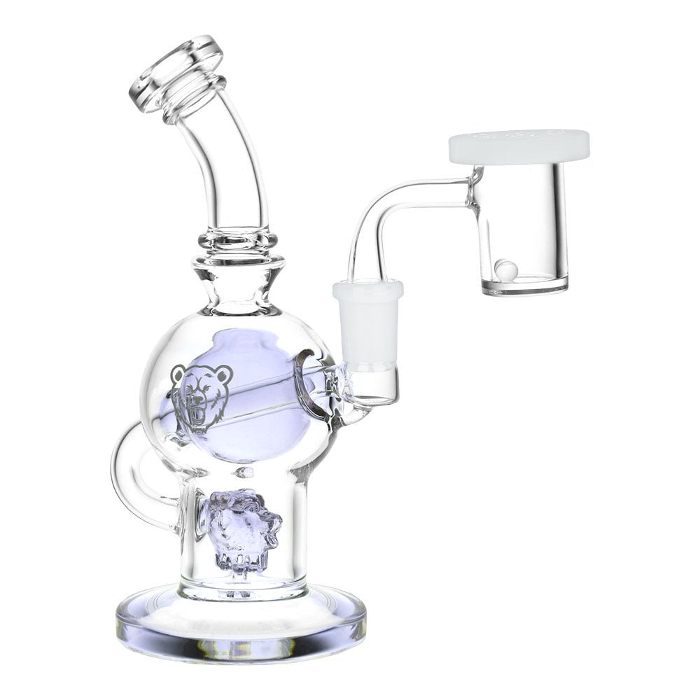 Bear Quartz BQ 7" Sphere Dab Rig Box Set - Glasss Station