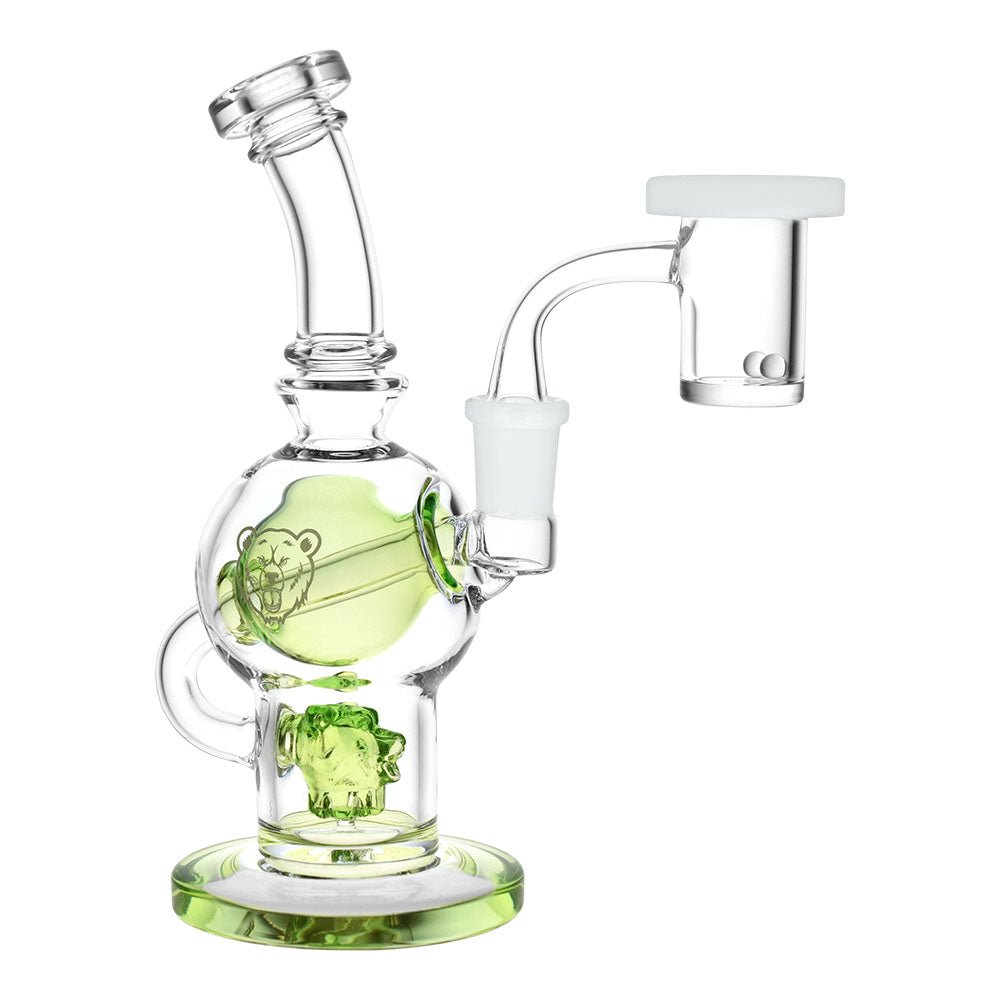 Bear Quartz BQ 7" Sphere Dab Rig Box Set - Glasss Station