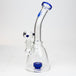 Bent Neck 10" Tire Diffuser Glass Bong - Glasss Station