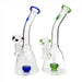 Bent Neck 10" Tire Diffuser Glass Bong - Glasss Station