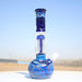 Blue Buddha Glass 10.5" Water Pipe w/ Coil Perc - Glasss Station