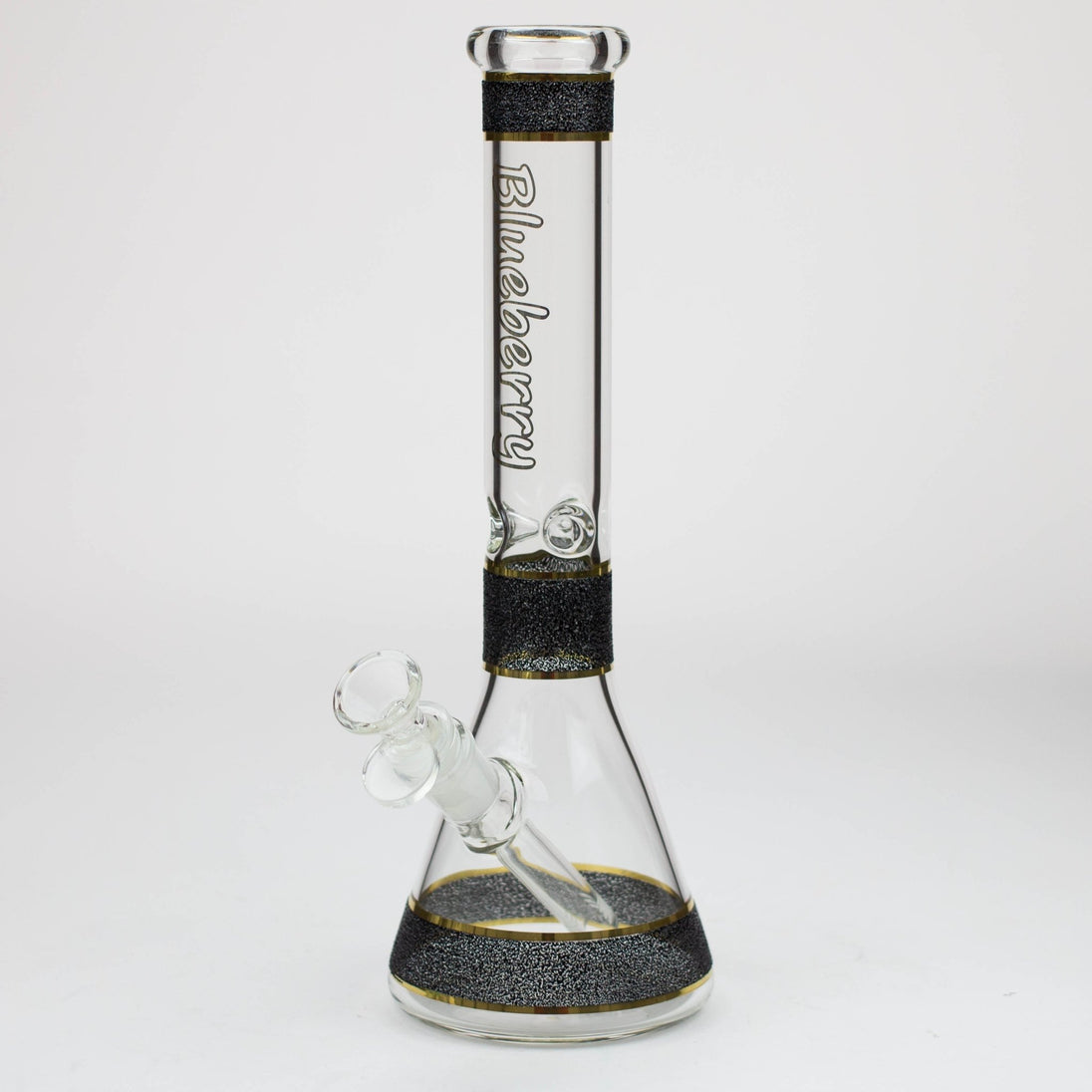 Blueberry-12" Texture Plated Beaker Bong - Glasss Station