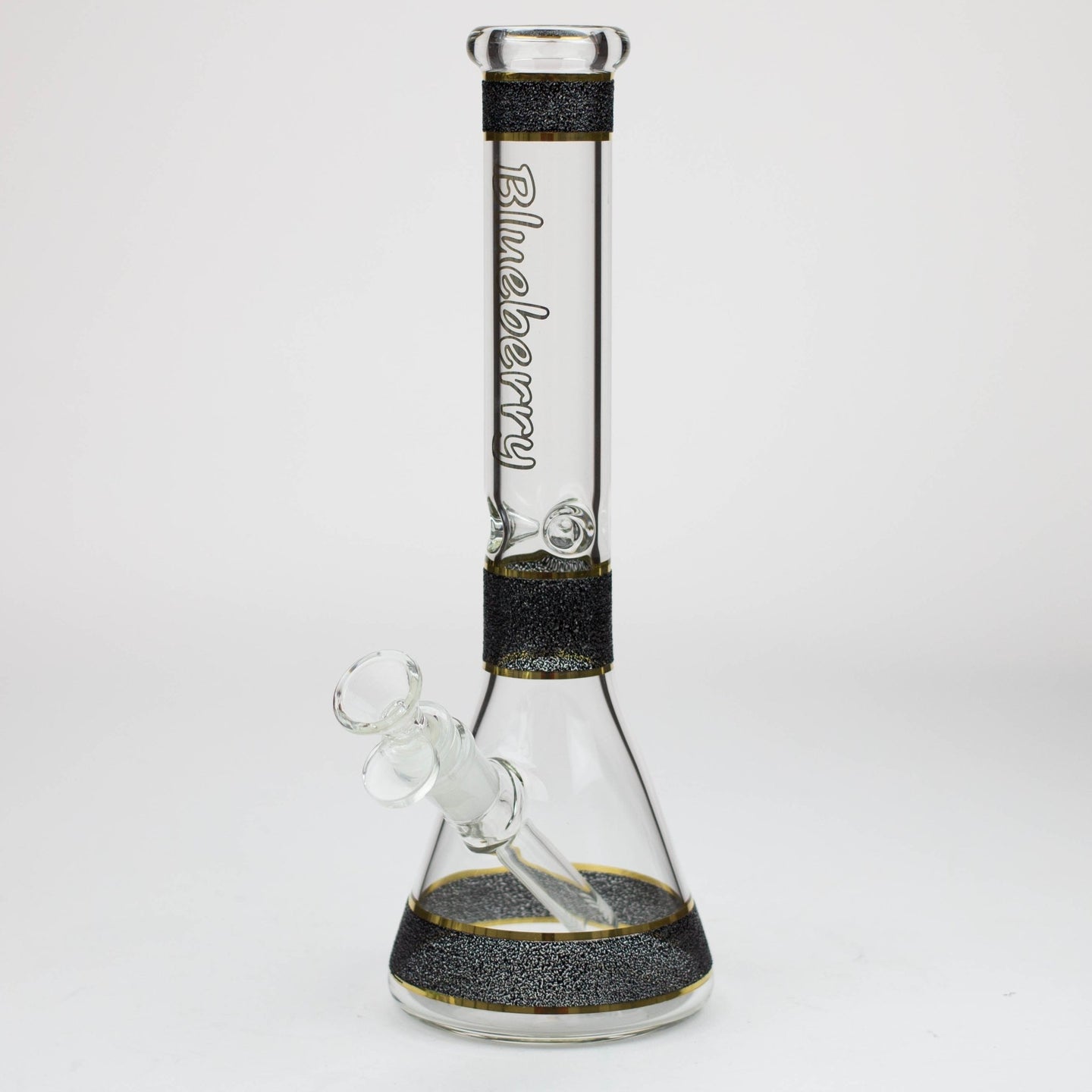 Blueberry-12" Texture Plated Beaker Bong - Glasss Station