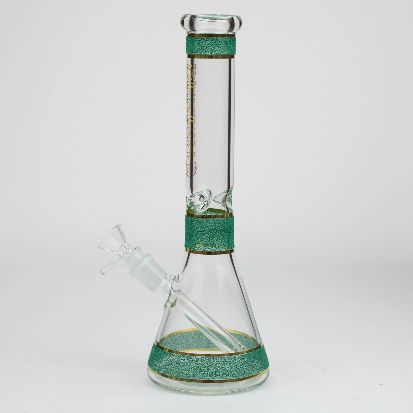 Blueberry-12" Texture Plated Beaker Bong - Glasss Station