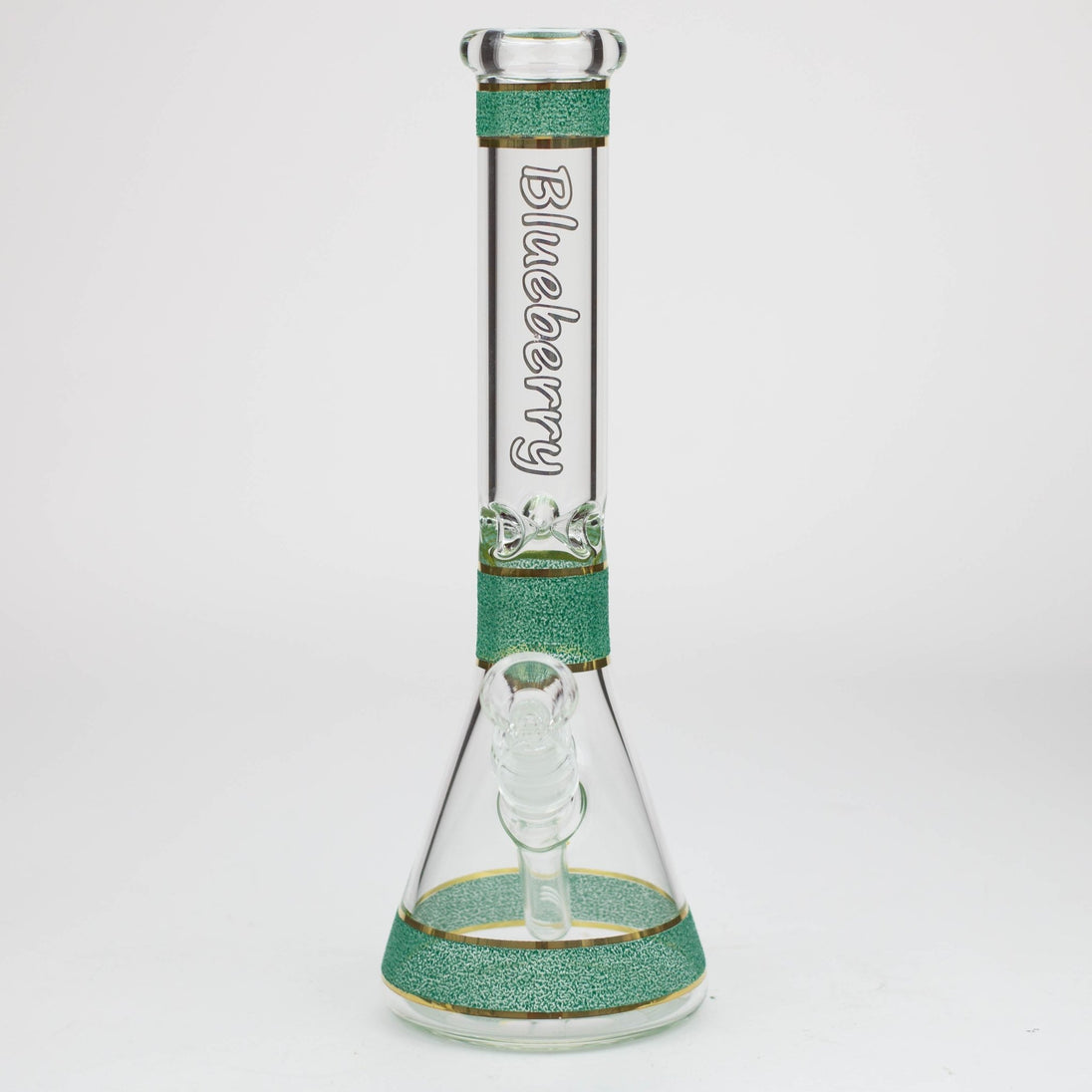 Blueberry-12" Texture Plated Beaker Bong - Glasss Station