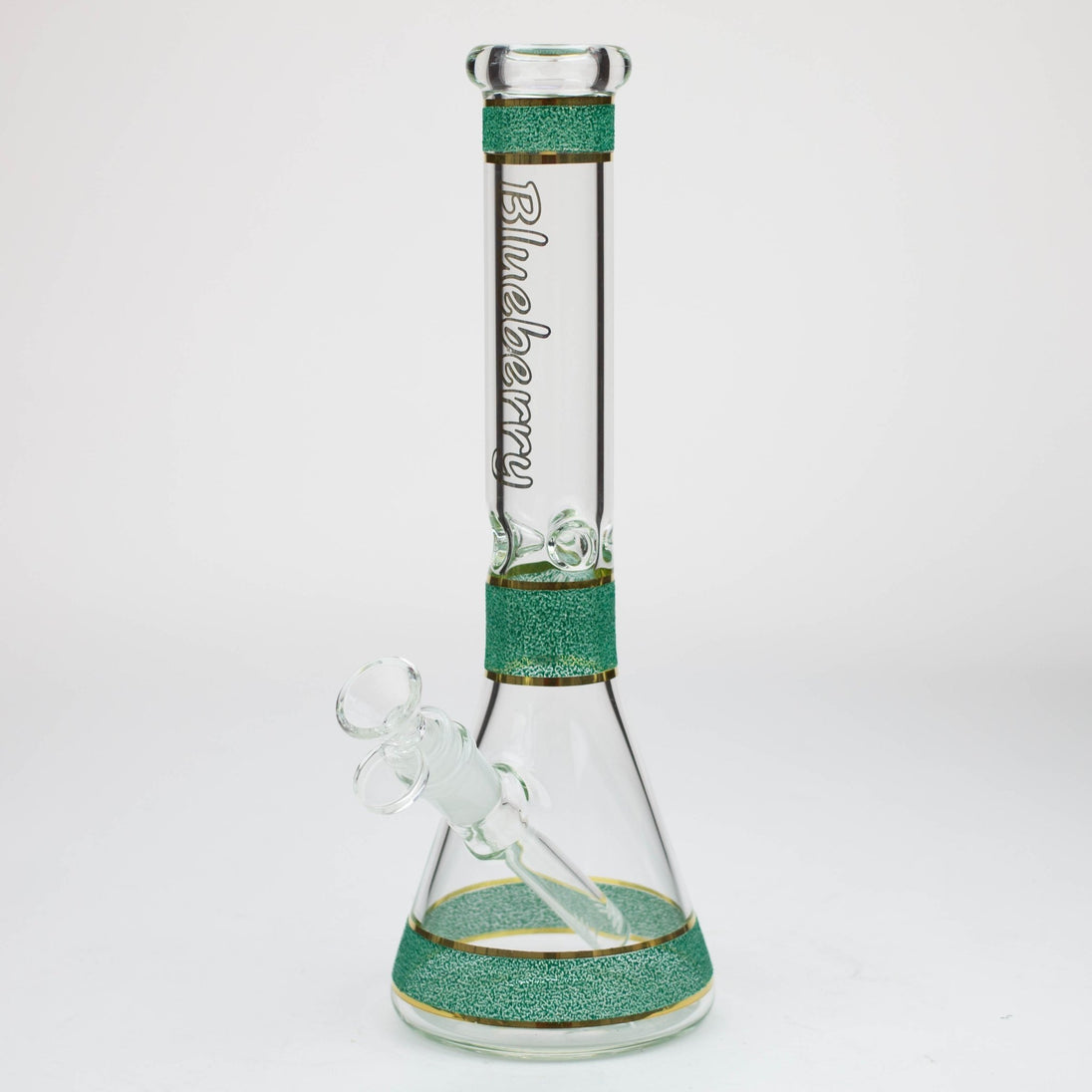 Blueberry-12" Texture Plated Beaker Bong - Glasss Station