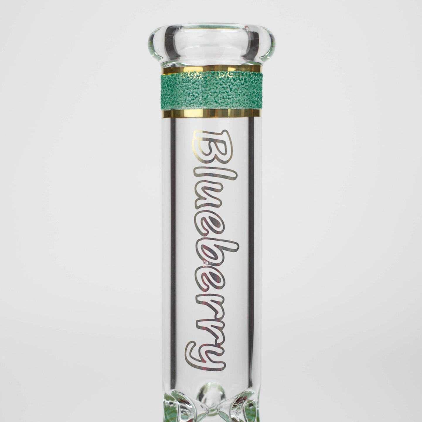 Blueberry-12" Texture Plated Beaker Bong - Glasss Station