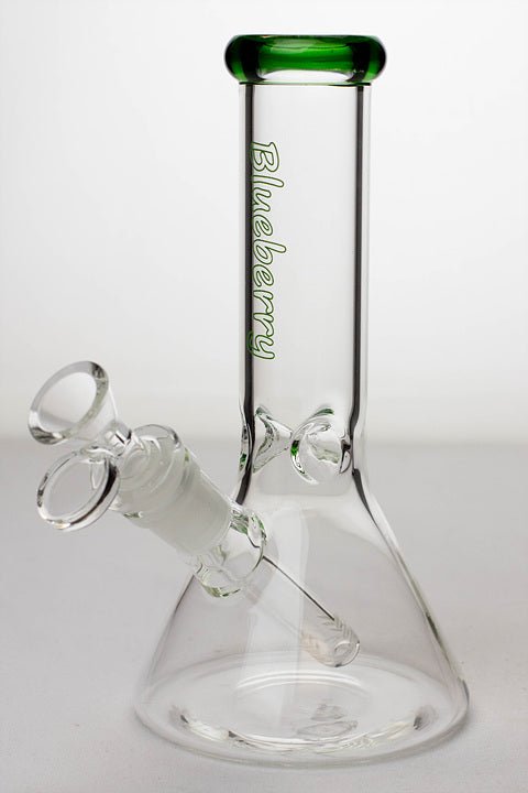 Blueberry 8" Glass Beaker Bong - Glasss Station