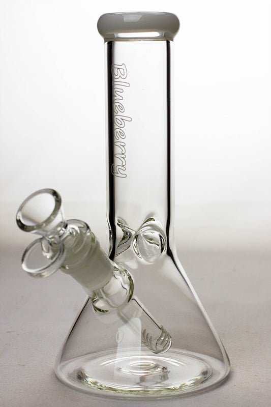 Blueberry 8" Glass Beaker Bong - Glasss Station