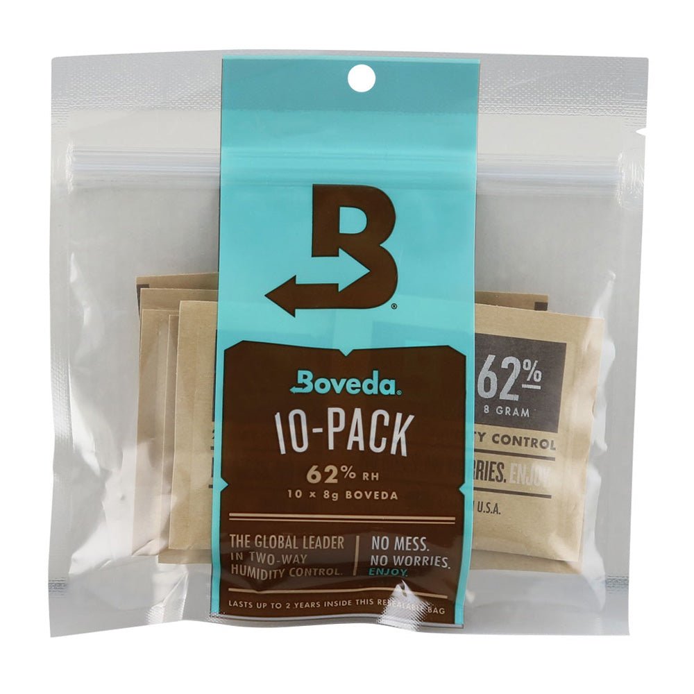 Boveda Humidity Control - 62% 8g 10 Pack - Glasss Station