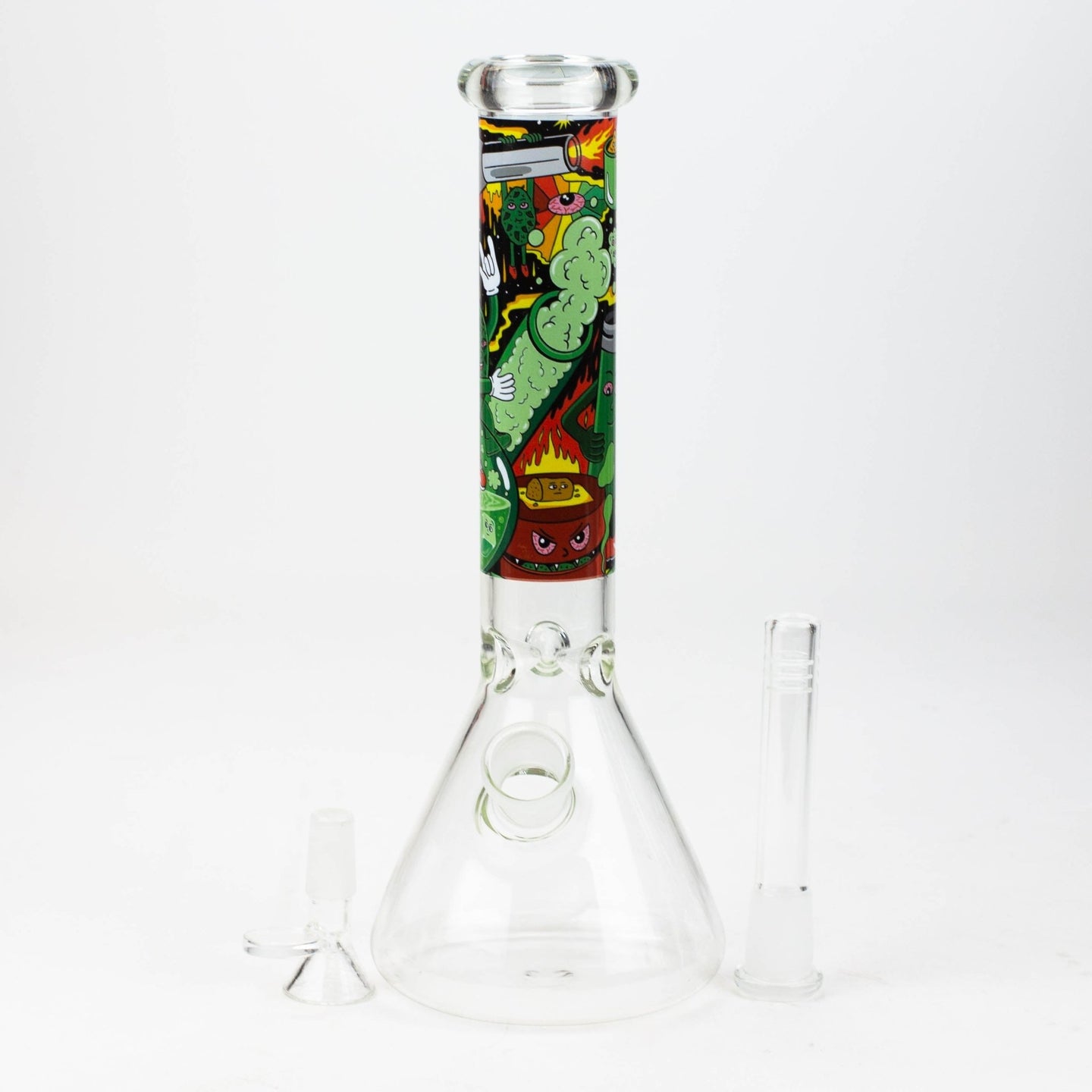 Cartoon 10" Water Beaker - Glasss Station