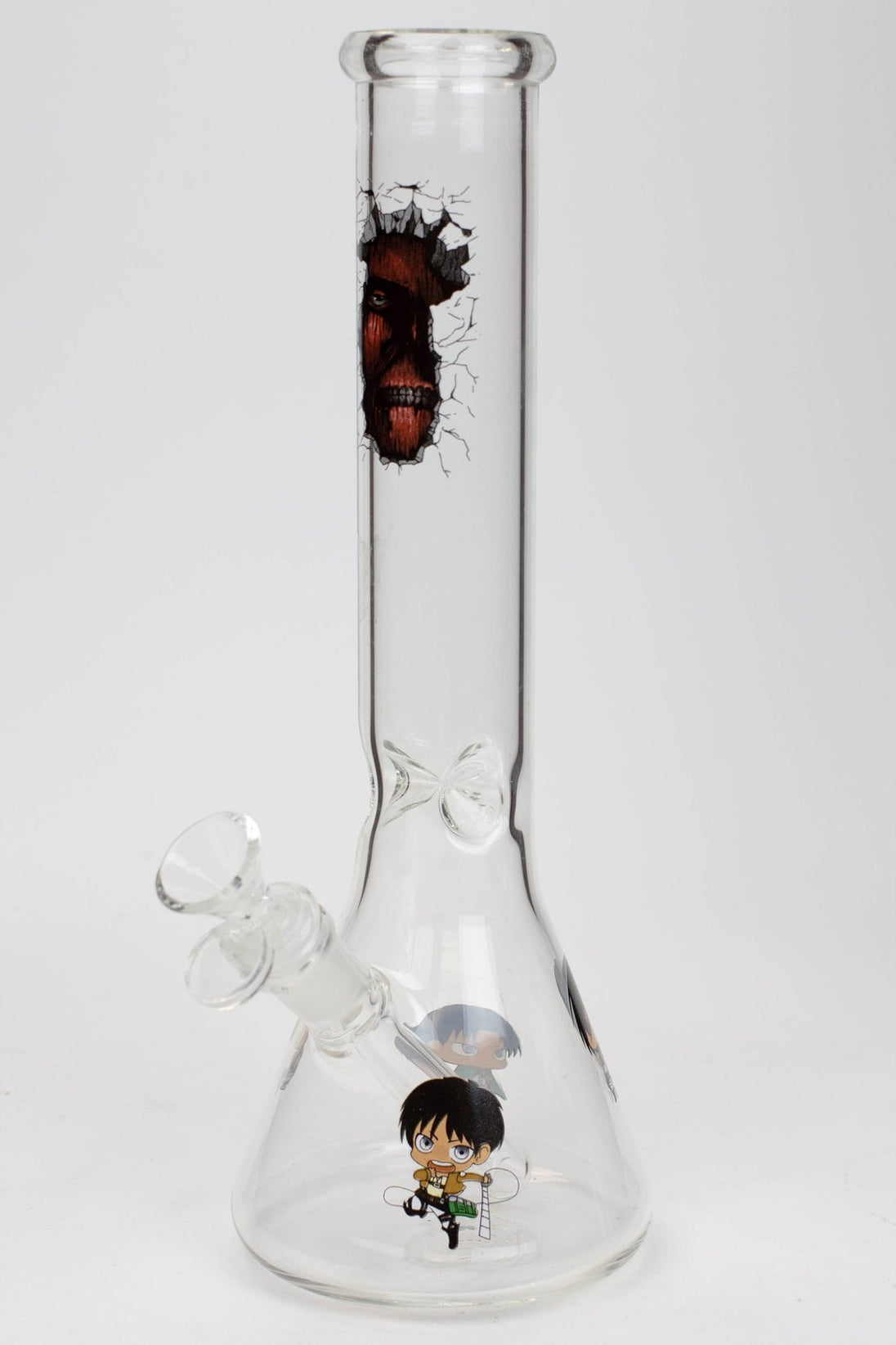 Cartoon 12" Glass Beaker Bong - Glasss Station