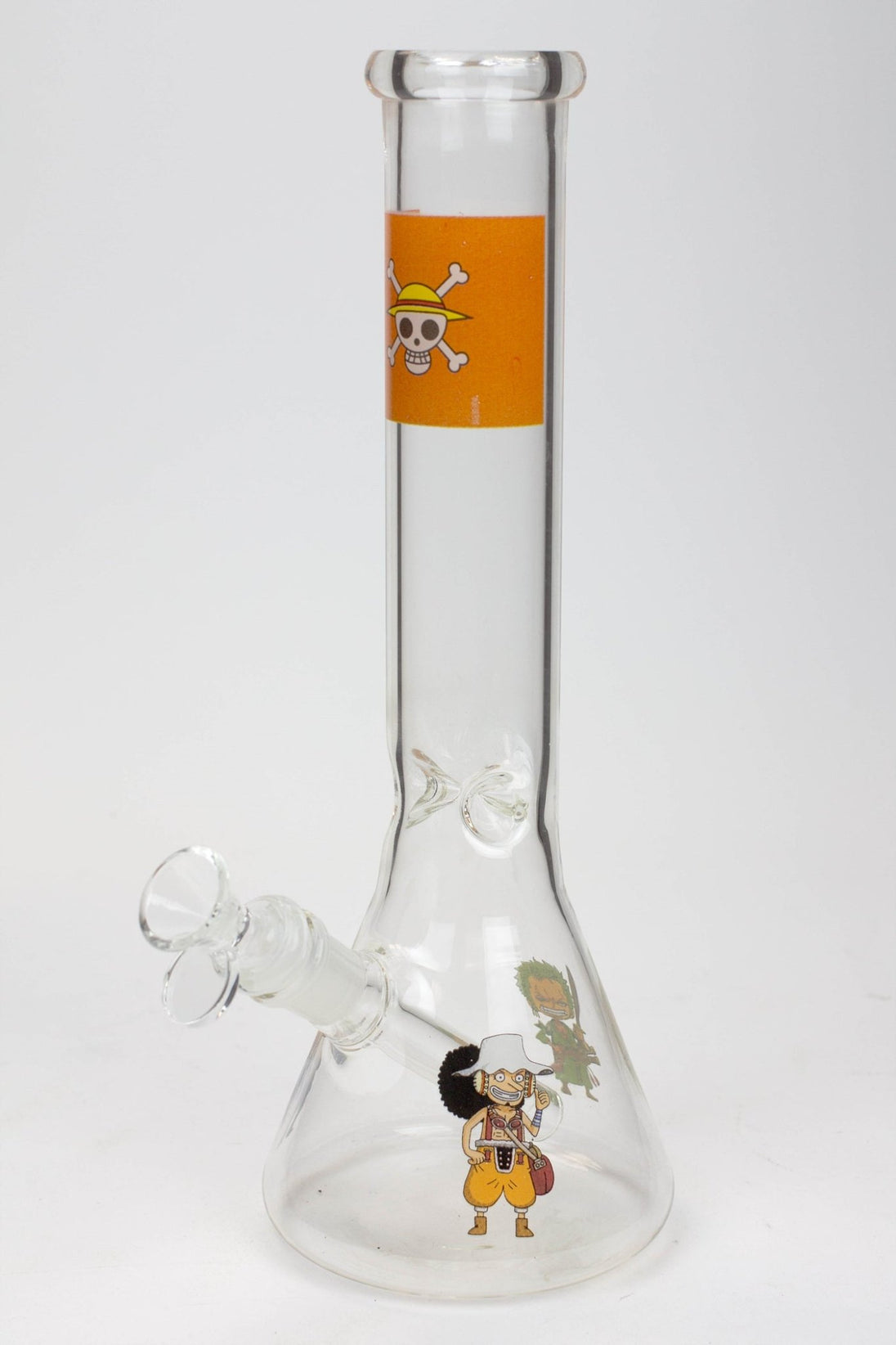 Cartoon 12" Glass Beaker Bong - Glasss Station