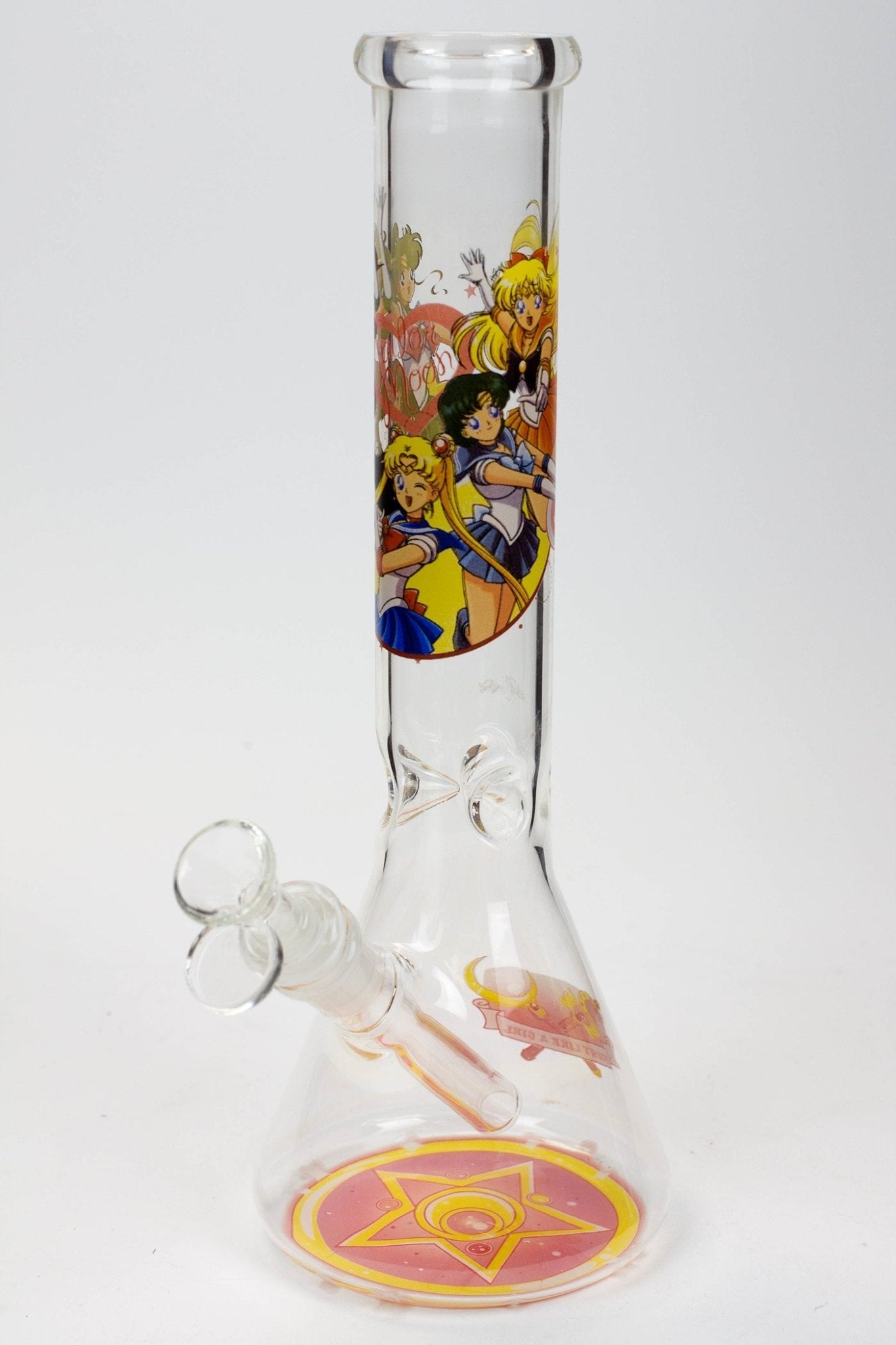 Cartoon 12" Glass Beaker Bong - Glasss Station