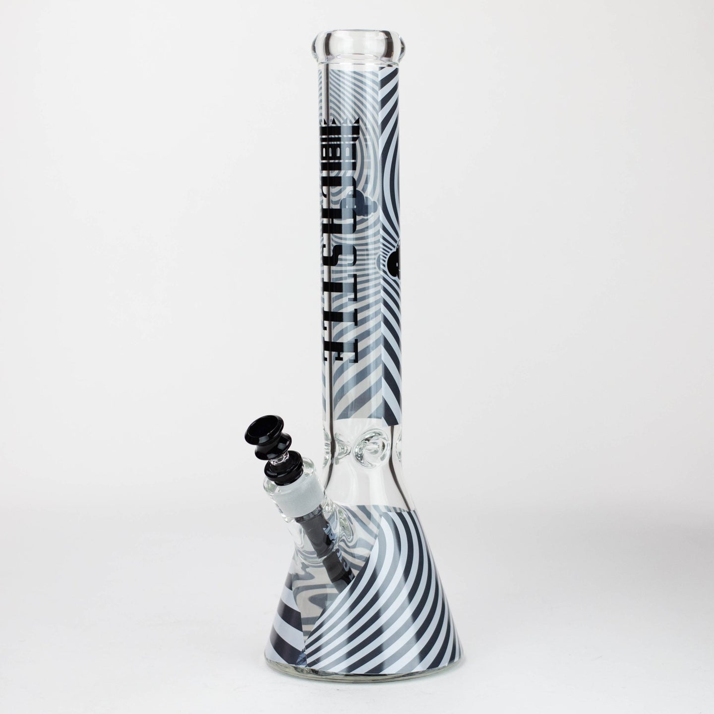 Castle Glassworks - 16" Decal Beaker Bong - Glasss Station