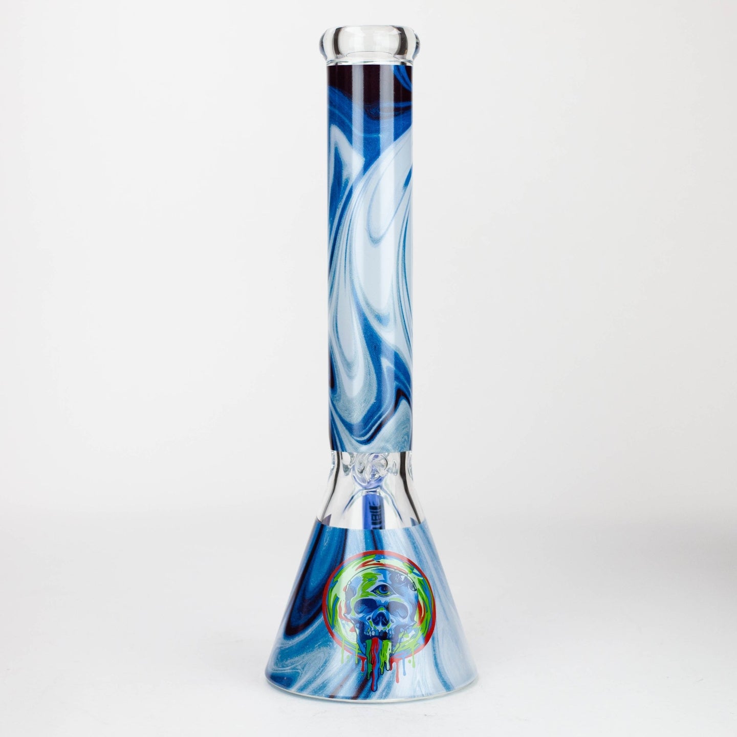 Castle Glassworks - 16" Decal Beaker Bong - Glasss Station