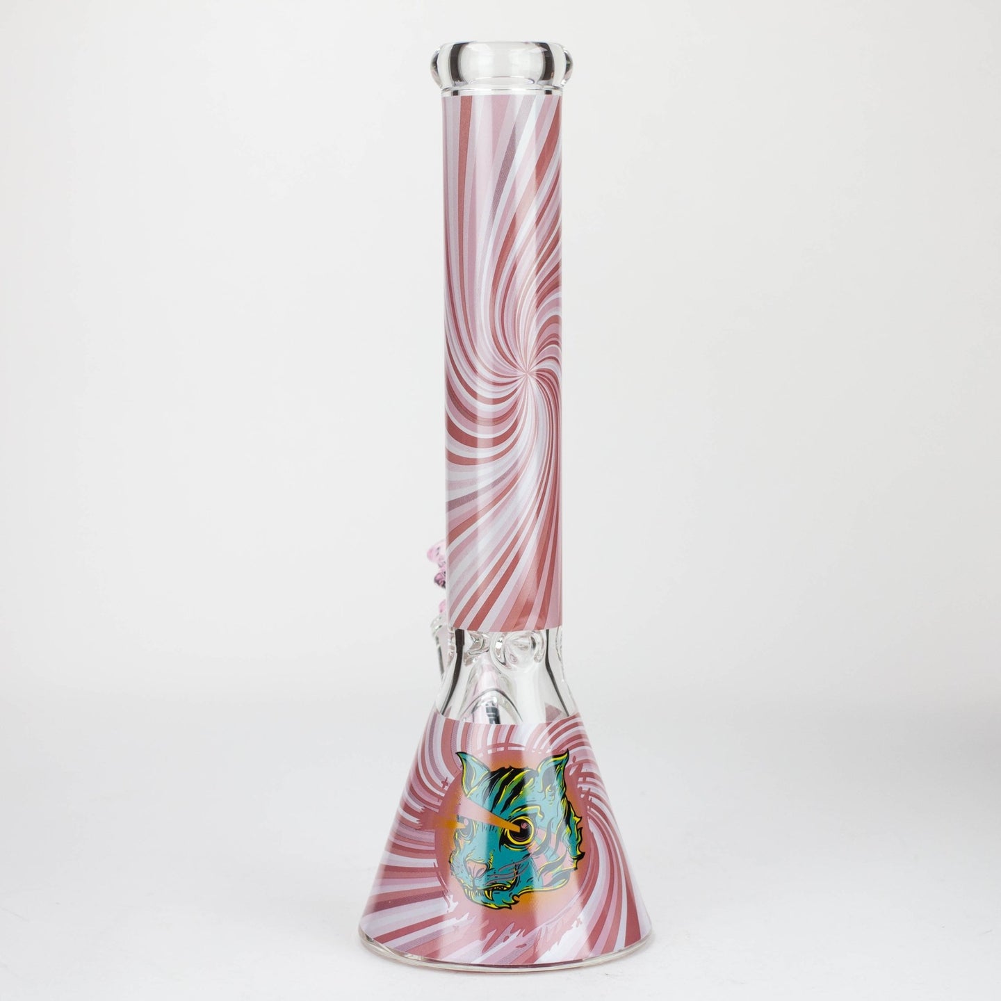 Castle Glassworks - 16" Decal Beaker Bong - Glasss Station