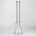 Castle Glassworks - 18" Laser Etched Tube Beaker Bong - Glasss Station