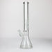 Castle Glassworks - 18" Laser Etched Tube Beaker Bong - Glasss Station