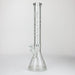 Castle Glassworks - 18" Laser Etched Tube Beaker Bong - Glasss Station