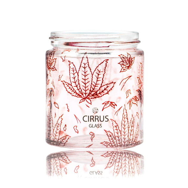 Cirrus Glass Red Sativa Stash Jar - Glasss Station