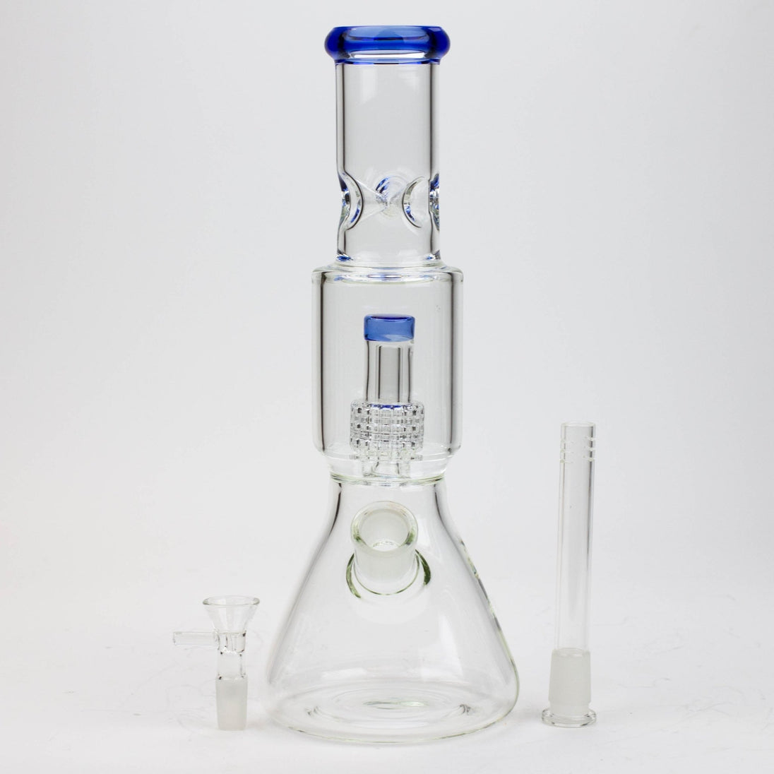 Classic 12" Glass Beaker Bong w/ Showerhead Perc - Glasss Station