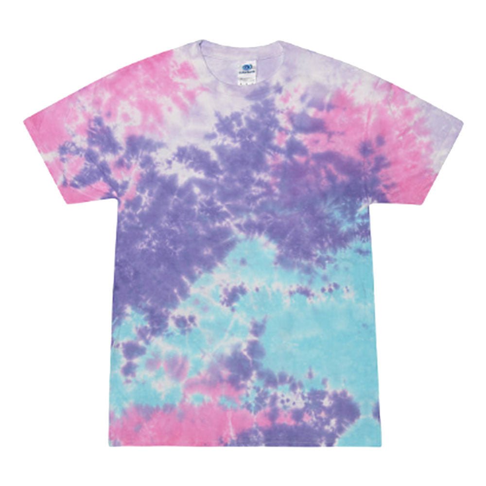 Cotton Candy Short Sleeve Tie-Dye T-Shirt - Glasss Station