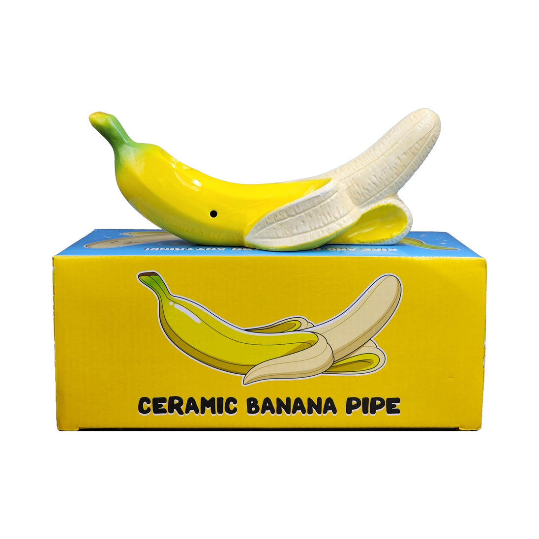 Curvy Banana Pipe - Glasss Station