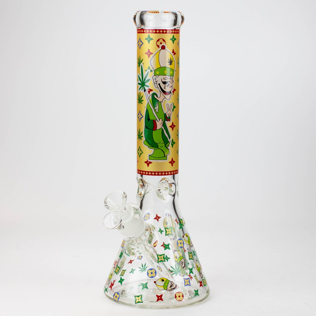 Dope Squad 14" 7mm Beaker Bong - Glasss Station