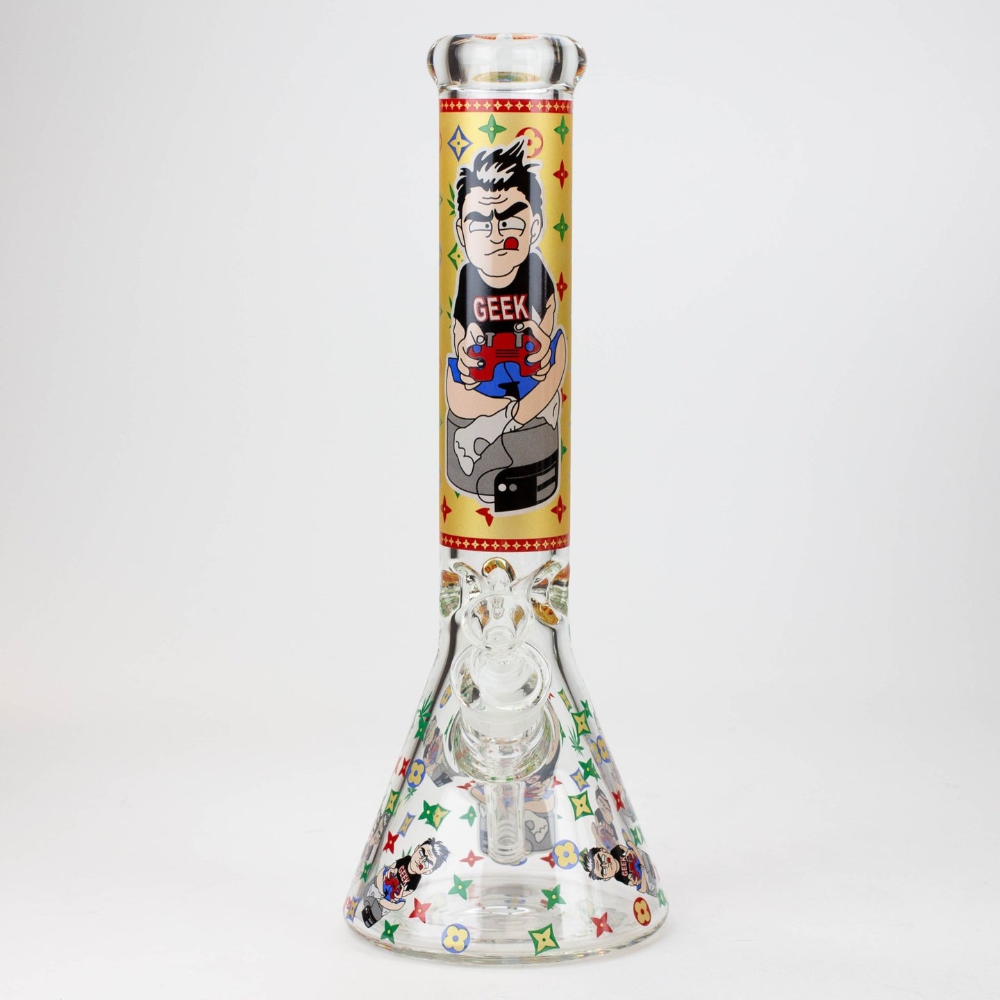 Dope Squad 14" 7mm Beaker Bong - Glasss Station