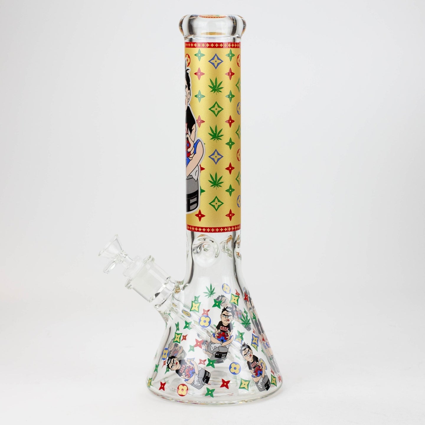 Dope Squad 14" 7mm Beaker Bong - Glasss Station